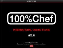 Tablet Screenshot of 100x100chef.info